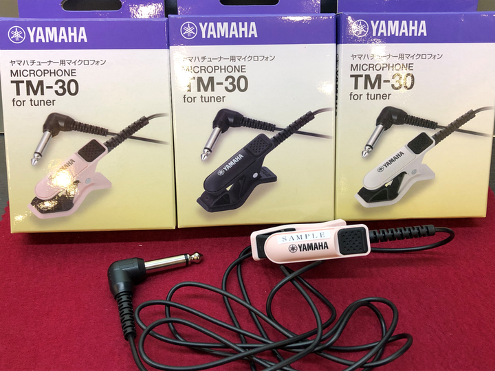 YAMAHA チューナーメトロノーム/チューナー用マイクロフォン せまかっ